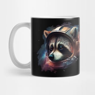 space raccoon Mug